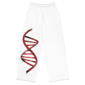 Pantalon large all over unisexe